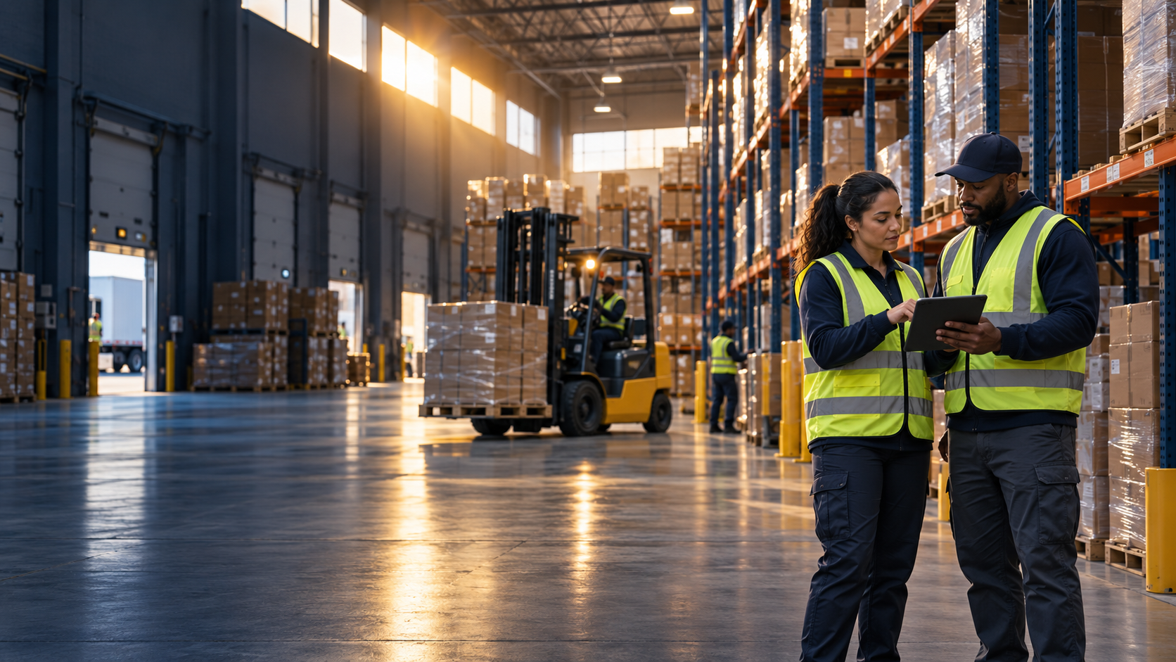 Modern ecommerce fulfillment warehouse operations